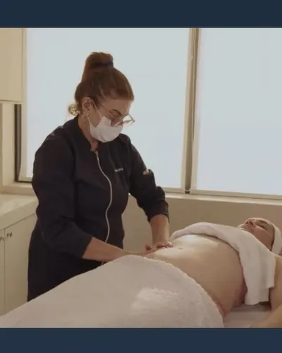 Atendimento clínico no pós-operatório