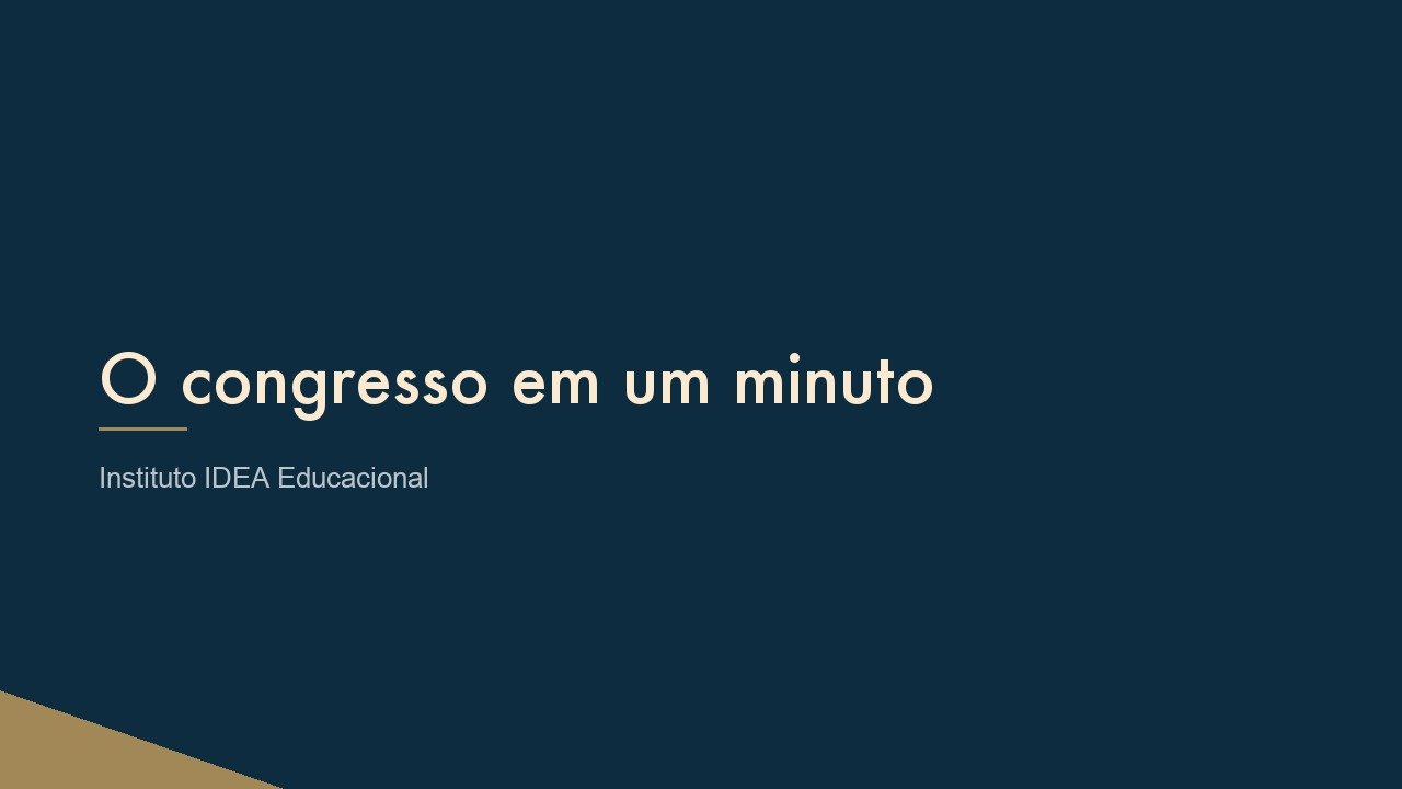 Um trecho das aulas